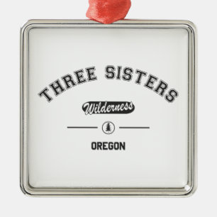 Tre Sisters Wilderness Julgransprydnad Metall