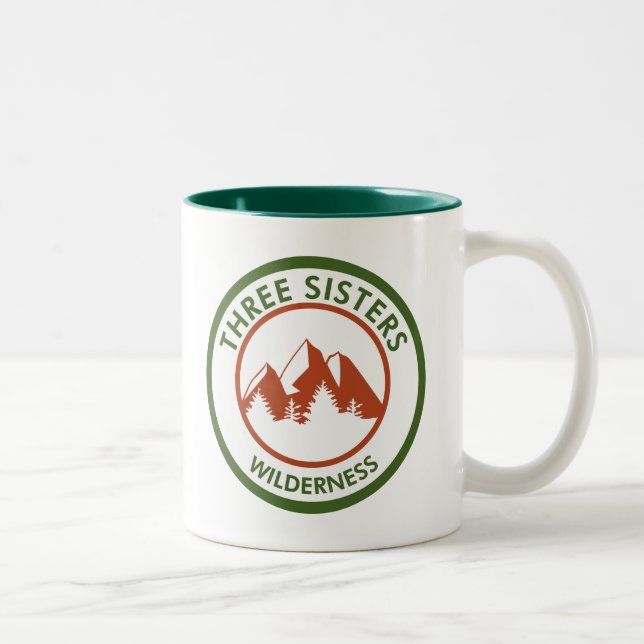 Tre Sisters Wilderness Två-Tonad Mugg (Höger)