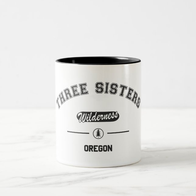 Tre Sisters Wilderness Två-Tonad Mugg (Center)