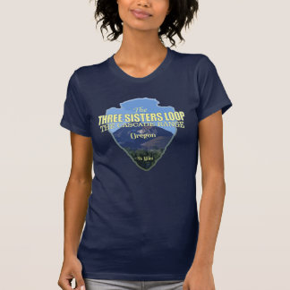 Tre skärmslingor (pilspets) t shirt