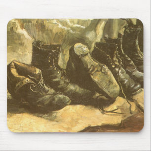 Tre skor av Vincent van Gogh Musmatta