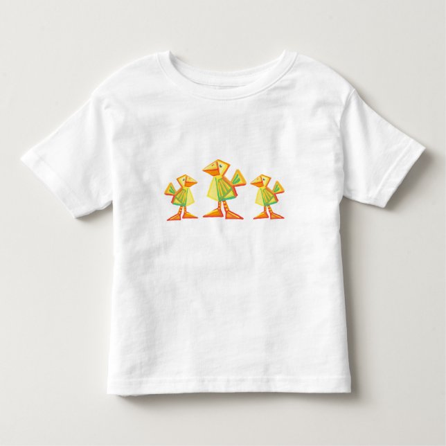 Tre små anka t shirt (Framsida)