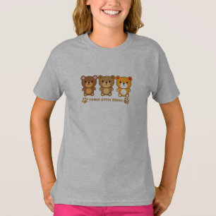 Tre små björnar t shirt