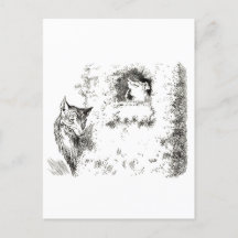 Tre små grisar: Det andra lilla grise kort