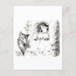 Tre små grisar: Det andra lilla grise kort