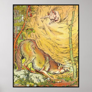 Tre små grisar: Han blåste in huset i huset Poster