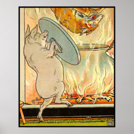 Tre små grisar: i Vargen sjönk Poster