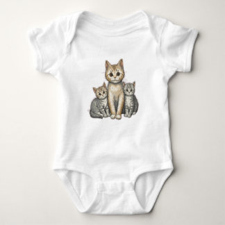 Tre små kattungar t shirt