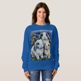 Tre små Lop Bunny Rabbits T Shirt