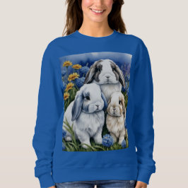 Tre små Lop Bunny Rabbits T Shirt