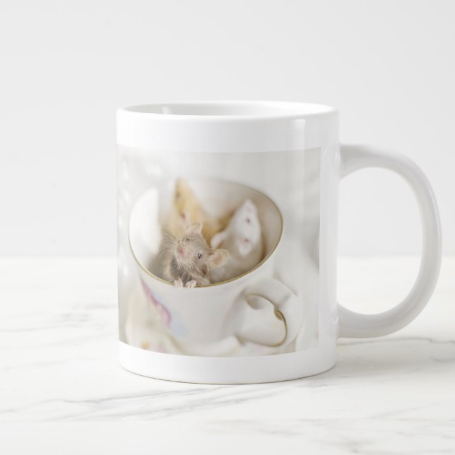 Tre små möss jumbo mugg (Höger)