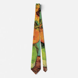 Tre solblommor i Vas av Vincent van Gogh Slips