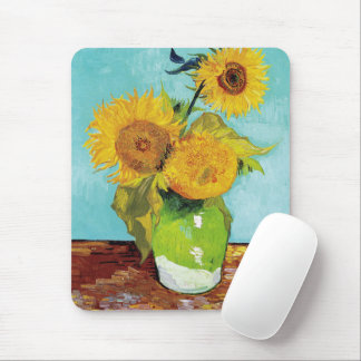 Tre solblommor | Vincent Van Gogh Musmatta