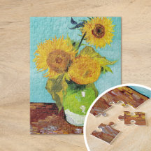 Tre solblommor | Vincent van Gogh