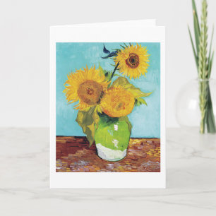Tre solrosor, Van Gogh Kort