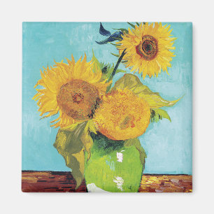 Tre solrosor, Van Gogh Magnet