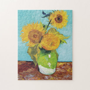 Tre solrosor, Van Gogh Pussel