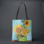 Tre solrosor, Van Gogh Tygkasse<br><div class="desc">Vincent Willem van Gogh (30 mars 1853-29 juli 1890) var en nederländsk postimponerande målare som tillhör den mest berömd och inflytelserika figurer i den Westerna konsten. På drygt ett decennium skapat han omkring 2 100 konstverk, varav omkring 860 oljemålningar, varav de flesta är från de senaste två åren Hans liv....</div>