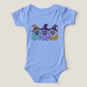 Tre söta mini-monster t shirt