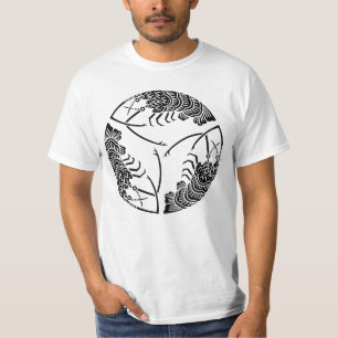 Tre spinnhummer från huvud till svan t shirt