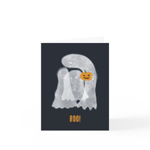 Tre spöken med en skrämmande pumpa!