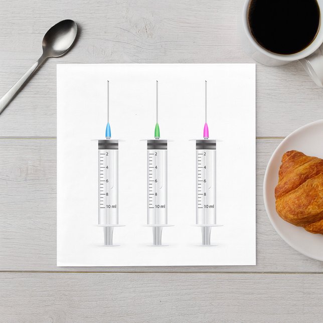 Tre sprutor pappersservett (Skapare uppladdad)