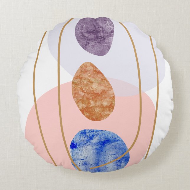 Tre stenar Dekorativ kudde (Framsidan)