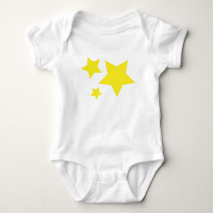 Tre stjärnor Baby-baddräkt - Cute Star-Thmet T Shirt