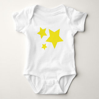 Tre stjärnor Baby-baddräkt - Cute Star-Thmet T Shirt