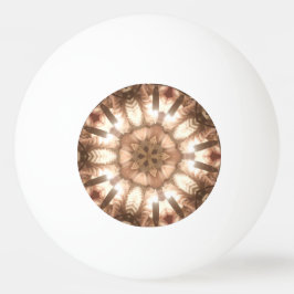 Tre stjärnor Ping Pong Boll Lit Julgran Light