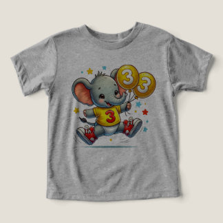 Tre stora Firande: Elefanten med ballonger T Shirt