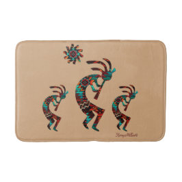 Tre sydvästra Kokopelli Bath Mat Badrumsmatta
