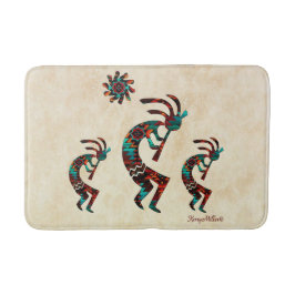 Tre sydvästra Kokopelli Bath Mat Badrumsmatta