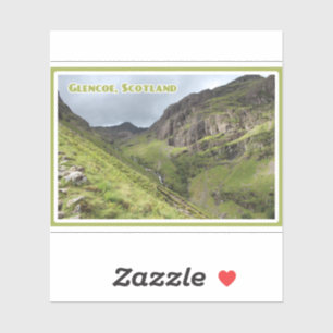Tre systrar av Glencoe, Bergen, Skottland Klistermärken