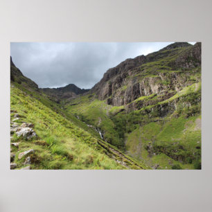 Tre systrar av Glencoe, Bergen, Skottland Poster