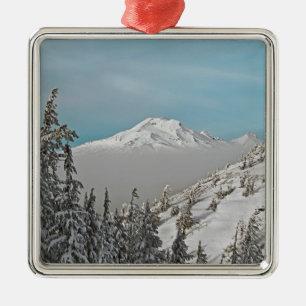 Tre systrar från ungkarlbutten - ingen text julgransprydnad metall