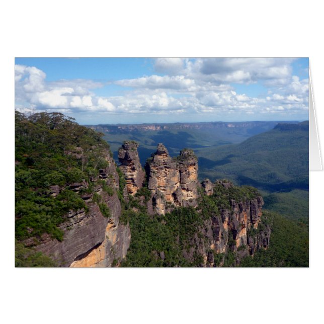 tre systrar hälsningskort (Framsidan Horizontal)