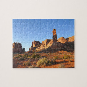 Tre systrar vid Arches National Park Pussel