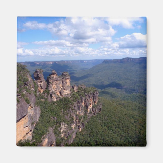 tre systrars vy magnet (Framsidan)