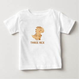 Tre T-Rex kaffefanatiker – söta dinosauriekaféer i T Shirt