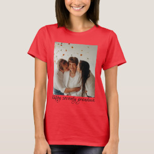 Tre T-tröjor från generation grattis på födelsedag T Shirt