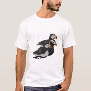 Tre Tecknader för vänskaplig utsugning av finkar T Shirt
