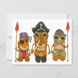 Tre Tiki Pirater, Lusnyj Vykort