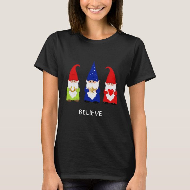 Tre Tomtegubbar T-Shirt (Framsida)