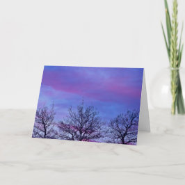 Tre Träd Toppar Kort