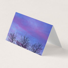 Tre Träd Toppar-kort Kort