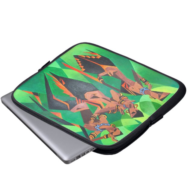 Tre traditionella, svarta kvinnor som dansar laptop sleeve (Framre botten)