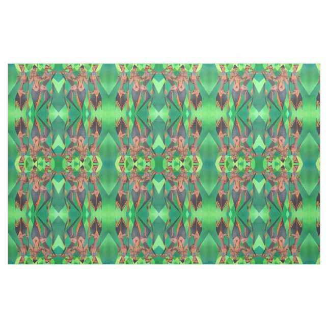 Tre traditionella, svarta kvinnor som dansar tyg (Fat Quarter)