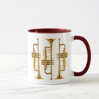 Tre trumpeter mugg