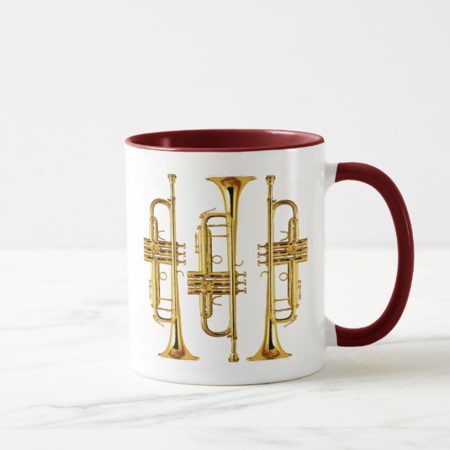 Tre trumpeter mugg (Höger)